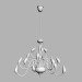 3d model Decorative Chandelier md 8098-18a white cigno - preview