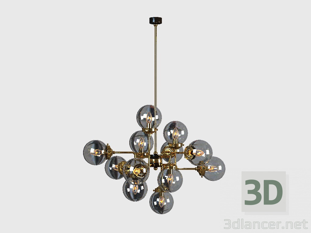 Modelo 3d Candelabro de SONDRA candelabro (CH109-12) - preview