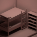 modèle 3D chambre - preview