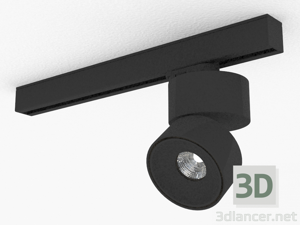 modello 3D Lampada a LED per bus trifase (DL18627_01 Traccia B Dim) - anteprima