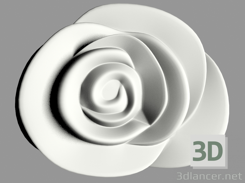 Modelo 3d Decoração de parede (Ф118) - preview