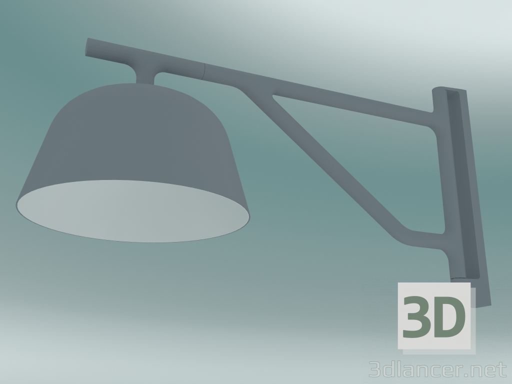 Modelo 3d Ambit Sconce (Cinza) - preview