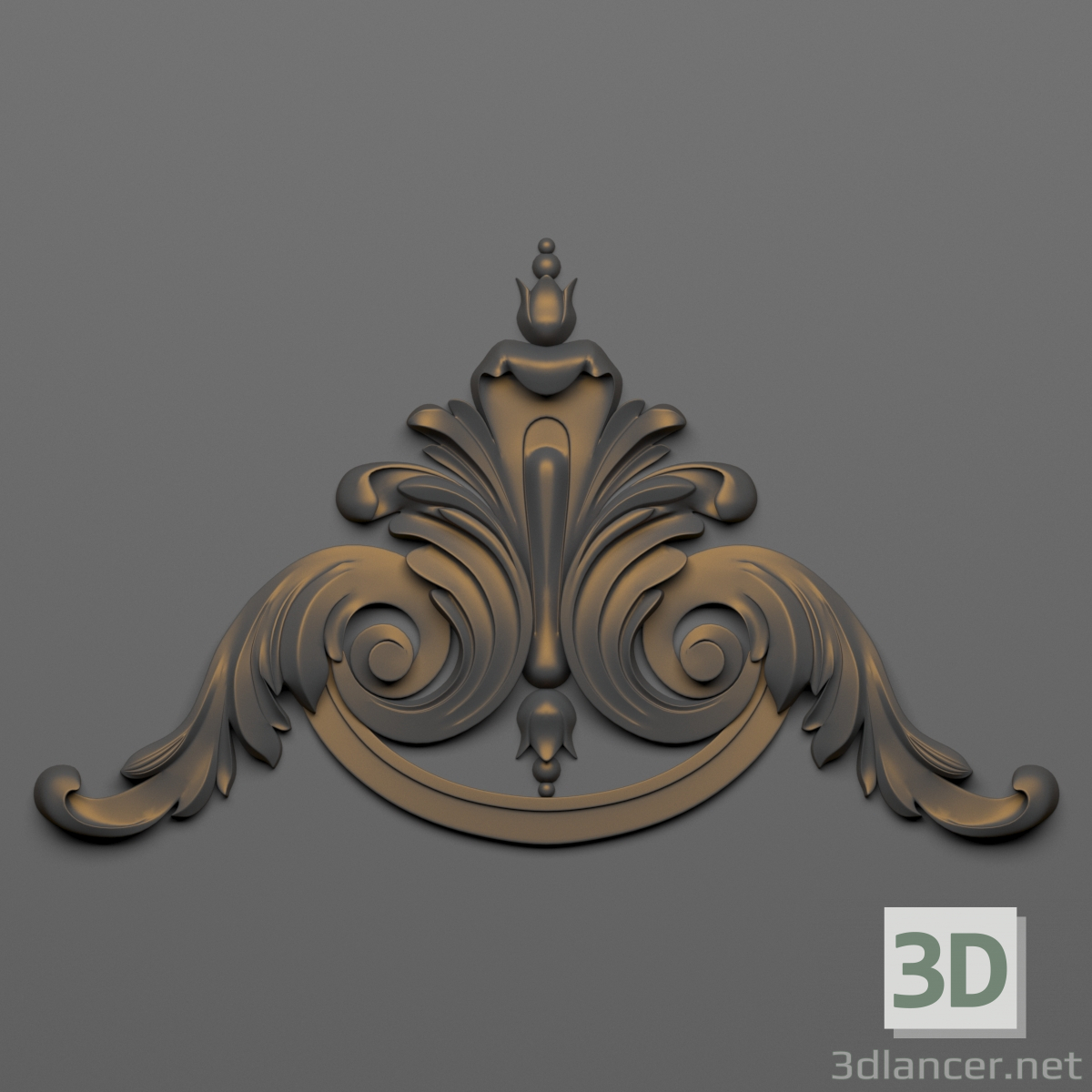 modèle 3D de Décor central / d'angle 35 acheter - rendu