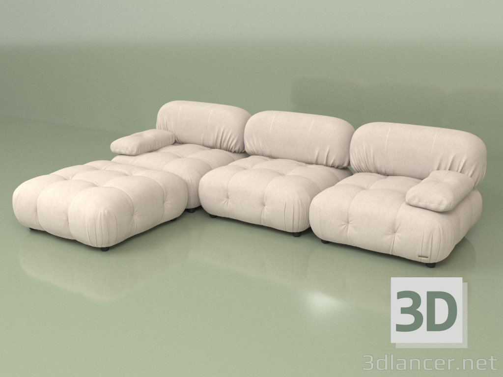 3d model Modular sofa Ottawa (Set 05) - preview