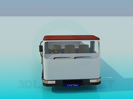 Modelo 3d Caminhão - preview