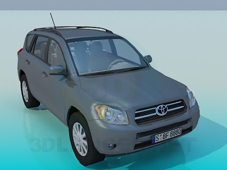 3d модель Toyota RAV4 – превью