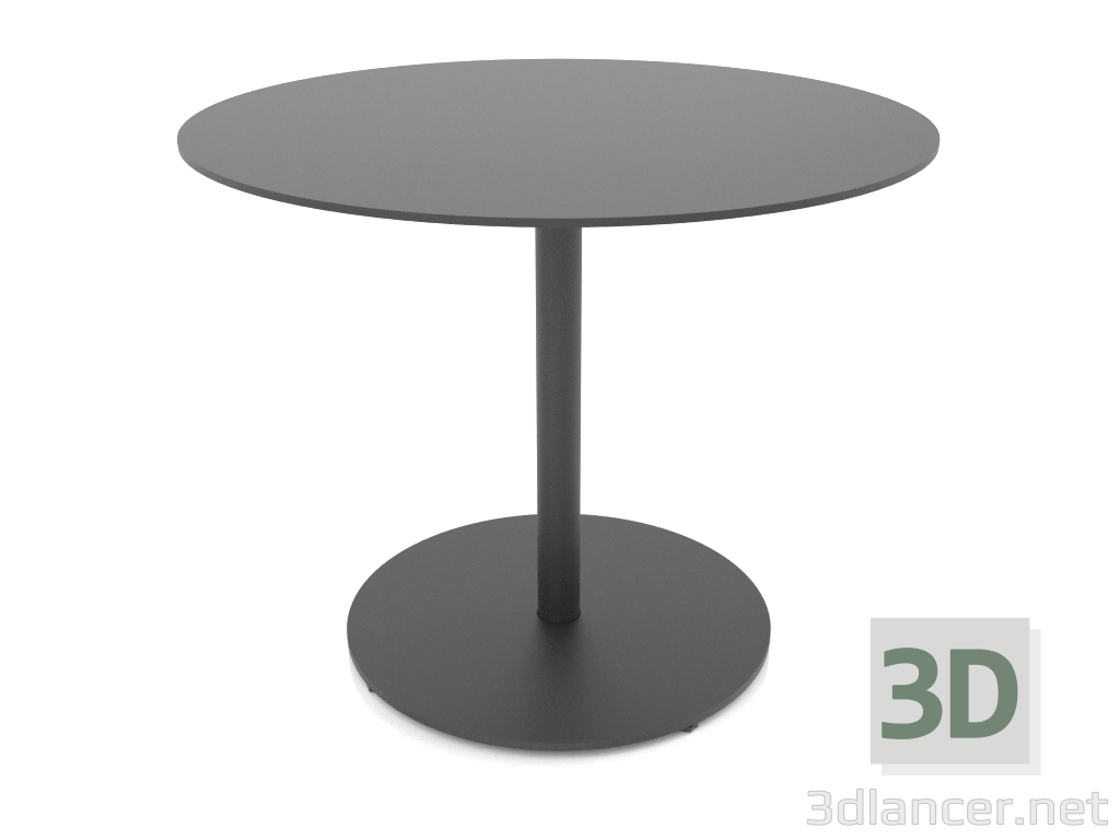 3d model Mesa de centro redonda MONO (pata fina, 60x50) - vista previa