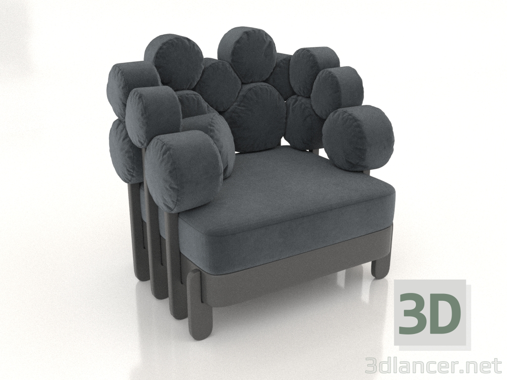 3D modeli IKRA koltuk karesi (seçenek 1) - önizleme