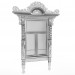 3d model ventana de ornamental - vista previa