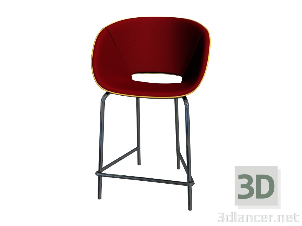 Modelo 3d Poltrona moderna Lipse 2 - preview