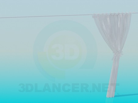 modello 3D tende - anteprima