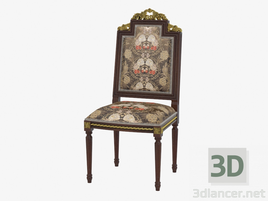 3d model Silla en estilo clásico 1610 - vista previa