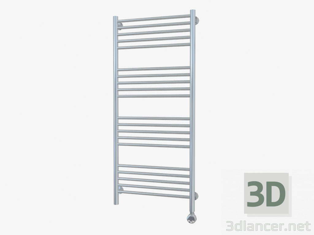 3d model Bohema straight radiator (1200x500) - preview