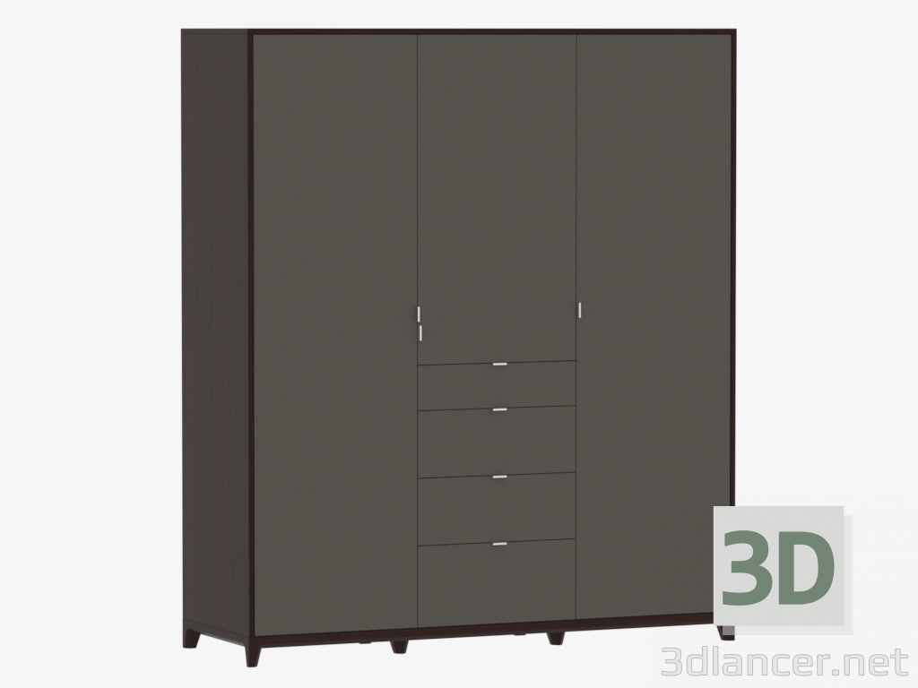 modèle 3D Armoire CASE № 2 - 1800 (IDC0200021225) - preview