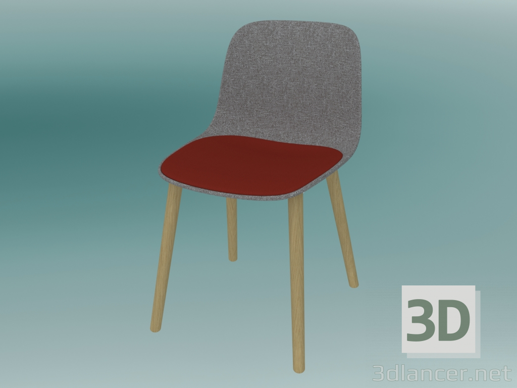 modello 3D Sedia SEELA (S313 con imbottitura) - anteprima