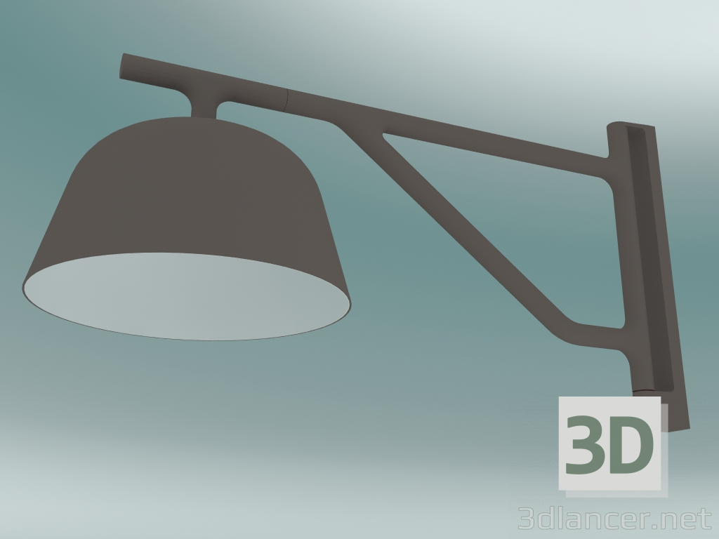 3d model Sconce Ambit (Taupe) - vista previa