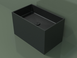 Lavabo da appoggio (01UN32101, Deep Nocturne C38, L 60, P 36, H 36 cm)