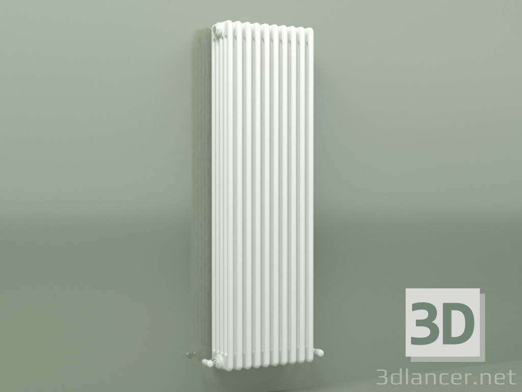 modello 3D Radiatore TESI 5 (H 1500 10EL, Standard bianco) - anteprima