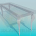 3d model Glass coffee table - preview