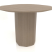 3d model Mesa de comedor DT 11 (D=1000x750, gris madera) - vista previa