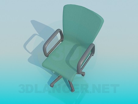 3d model Desk chair - preview