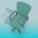 3d model Desk chair - preview