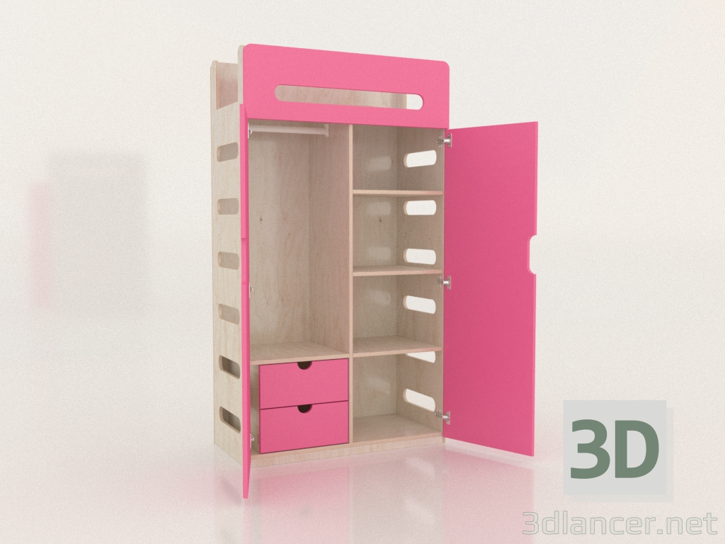 modèle 3D Armoire ouverte MOVE WC (WFMWC1) - preview