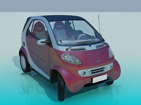 Modelo 3d SMART - preview