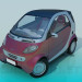Modelo 3d SMART - preview