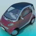 Modelo 3d SMART - preview