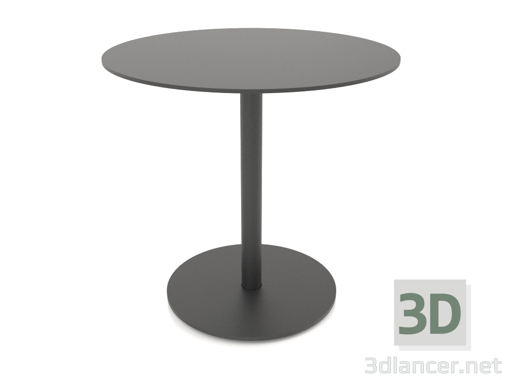 modèle 3D Table basse ronde MONO (pied fin, 50x50) - preview