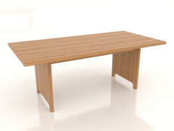 Table à manger 2000x1000x750 mm (chêne naturel)