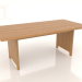 3d model Dining table 2000x1000x750 mm (natural oak) - preview