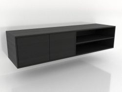 Meuble TV 1 1500x400 mm (noir RAL 9005)