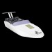 modèle 3D Bateau à moteur - preview