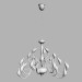 3d model Decorative Chandelier md 8098-24a white cigno - preview