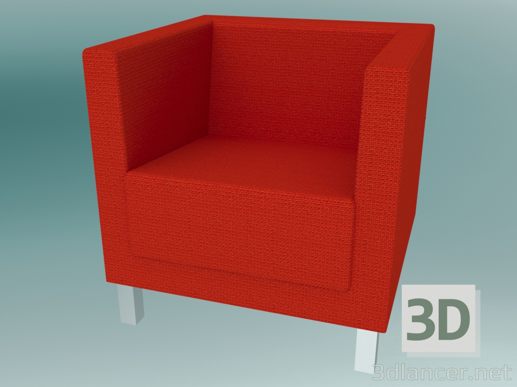 3d model Armchair, on legs (VL1 H) - preview