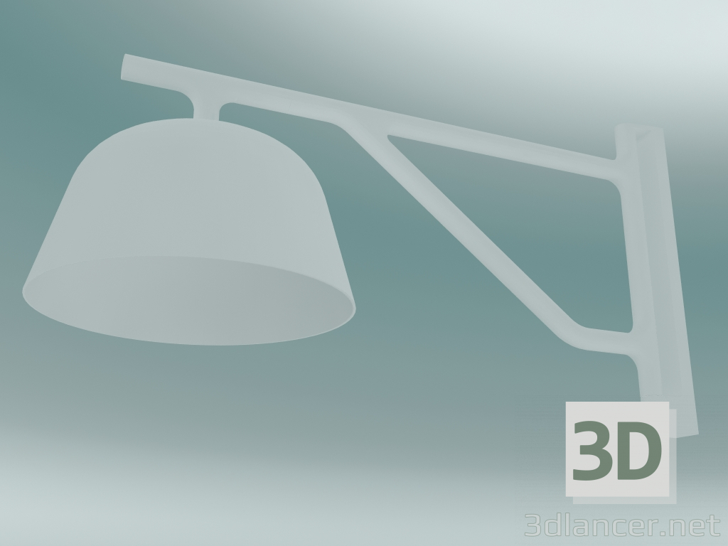 Modelo 3d Ambit Sconce (Branco) - preview