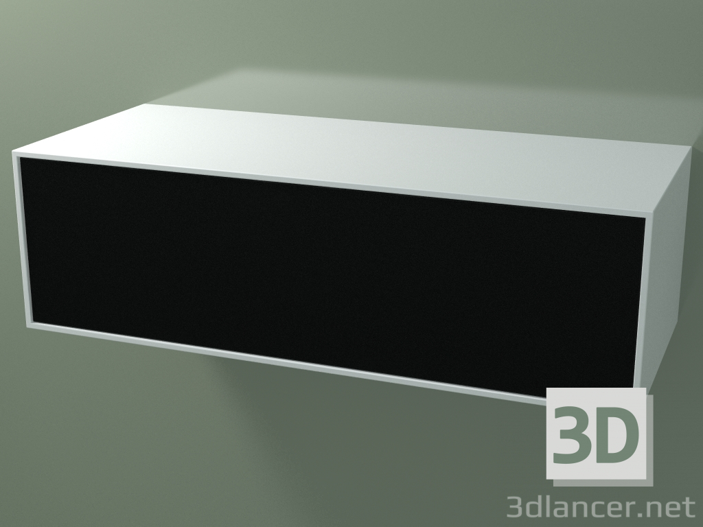 3d model Caja (8AUEВB01, Glacier White C01, HPL P06, L 120, P 50, H 36 cm) - vista previa