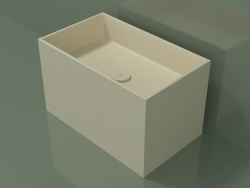 Lavabo sobre encimera (01UN32101, Bone C39, L 60, P 36, H 36 cm)