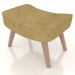 Modelo 3d Otomano Hygge (amarelo) - preview