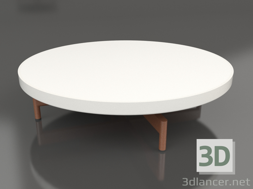 3d модель Стол журнальный круглый Ø90x22 (Agate grey, DEKTON Zenith) – превью