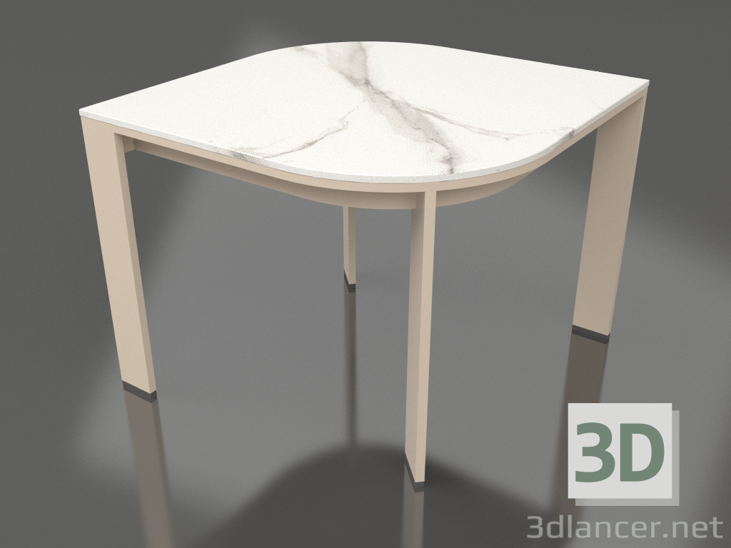 Modelo 3d Mesa de centro 45 (areia) - preview