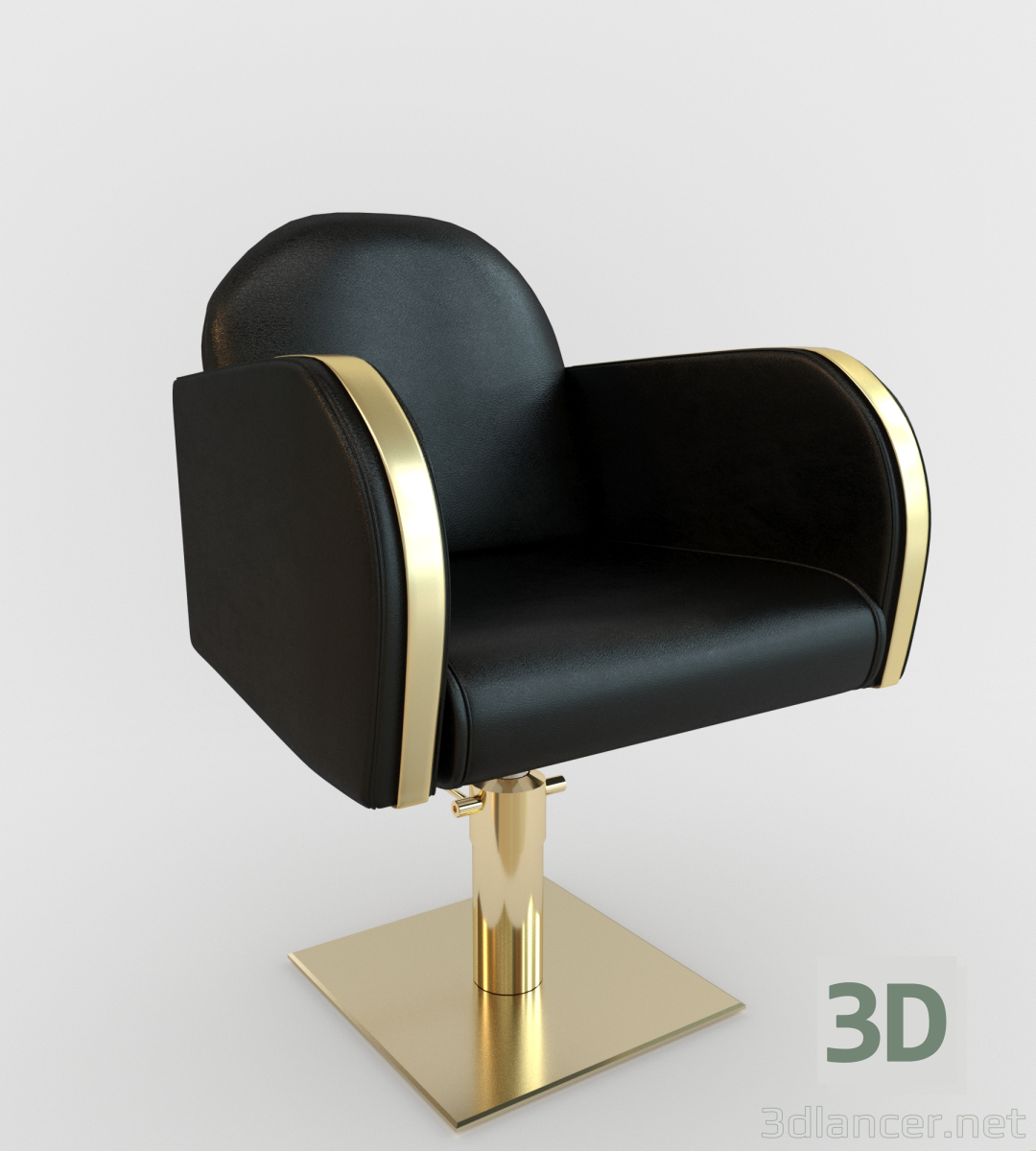 modèle 3D de Chaise Perukarsk Zane acheter - rendu