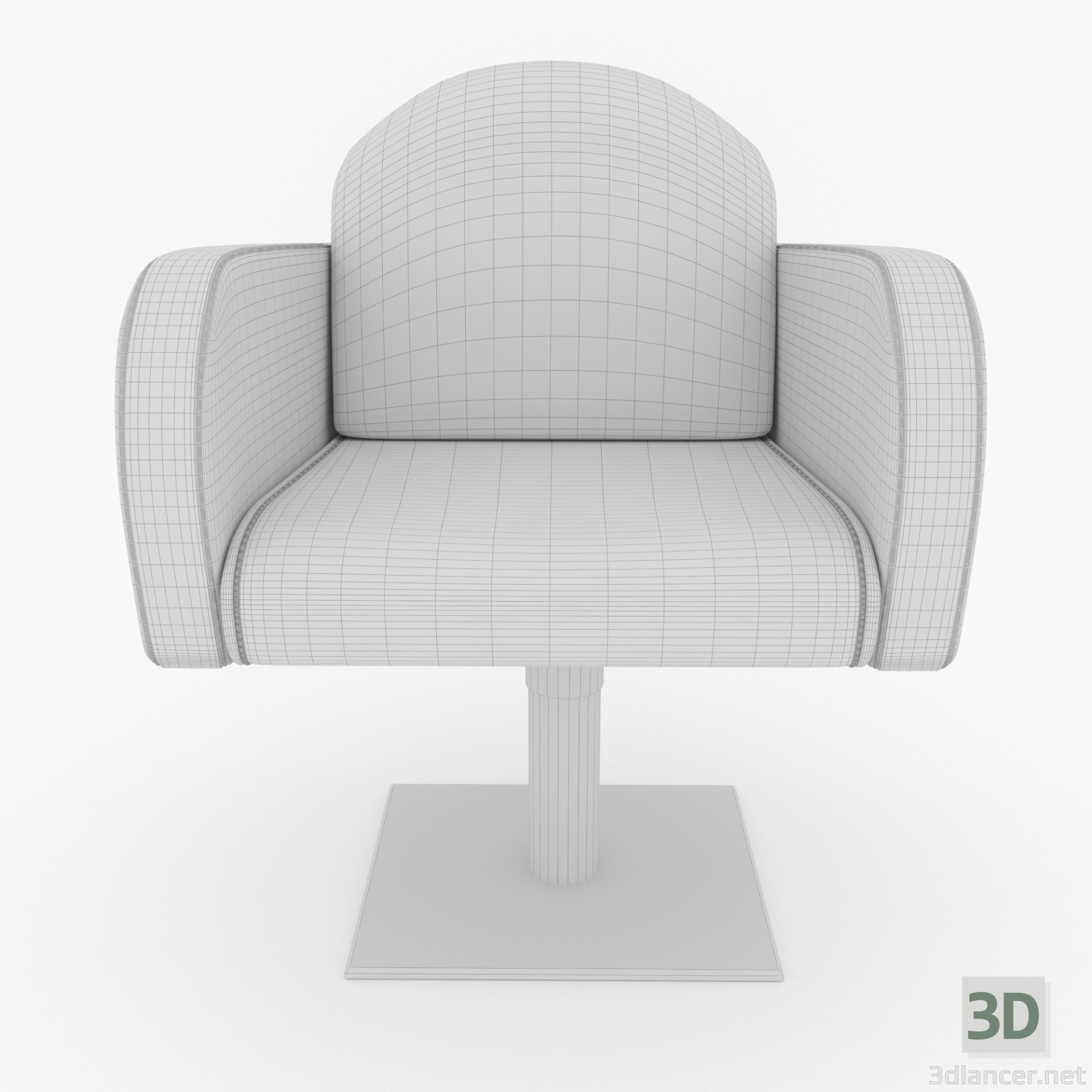 modèle 3D de Chaise Perukarsk Zane acheter - rendu