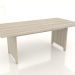 3d model Dining table 2000x1000x750 mm (lightened oak) - preview