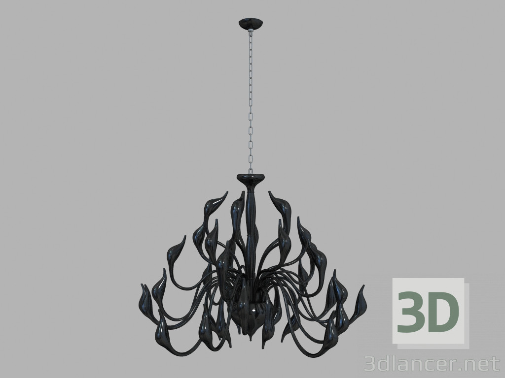 Modelo 3d Candelabro decorativo md 36abl-8098 cigno - preview