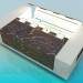 Modelo 3d Mesa com luz - preview