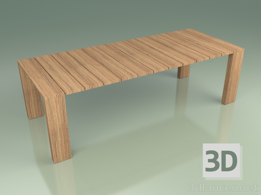 3D modeli Yemek masası 025 - önizleme