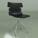 3d model Silla Return con ruedas (negra) - vista previa